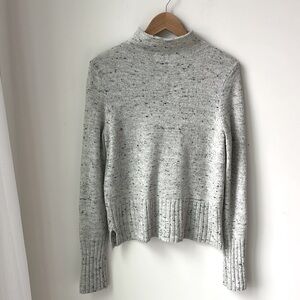 Madewell Donegal Inland Turtleneck Sweater in Coziest Yarn Wool Blend Size L